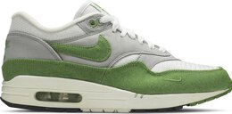 Nike: Зелёные кроссовки  Air Max 1 Premium