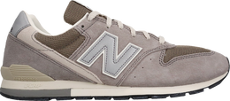 New Balance: Серые кроссовки  996
