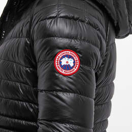 Canada Goose: Чёрная толстовка HyBridge Lite