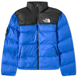 The North Face: Голубая куртка Nuptse