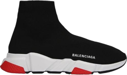 Balenciaga: Чёрные кроссовки  Speed Trainer