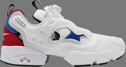 Reebok: Белые кроссовки  InstaPump Fury