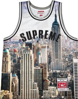 Supreme: Серая футболка 