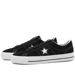 Converse: Чёрные кроссовки  One Star Pro