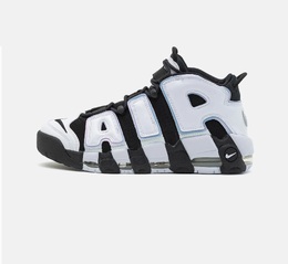 Nike: Чёрные кроссовки Air More Uptempo 96