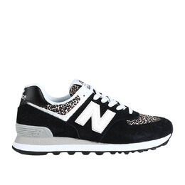 New Balance: Чёрные кроссовки  574