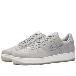 Nike: Серые кроссовки Air Force 1 Low Retro