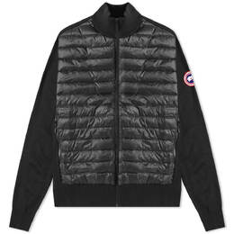 Canada Goose: Чёрная куртка  HyBridge