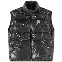 Moncler: Чёрный жилет 