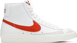 Nike: Белые кроссовки  Blazer Mid 77 Vintage