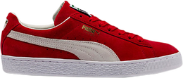 PUMA: Красные кроссовки  Suede