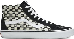 Vans: Чёрные кеды  Sk8-Hi Pro