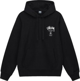 Stussy: Чёрная толстовка 