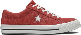 Converse: Красные кроссовки  One Star Ox