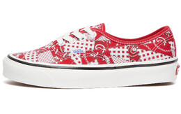 Vans: Красные кеды Authentic 44 DX