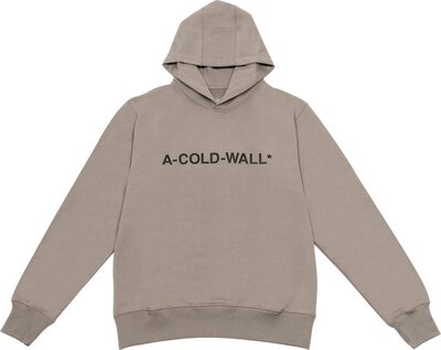 A Cold Wall Essential Logo Hoodie Slate Grey acwmw057 slat grey lpn22720495 LePodium