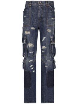 Dolce & Gabbana: Рваные джинсы 