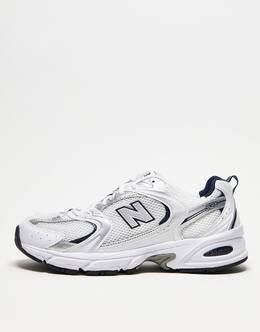 New Balance: Серые кроссовки  530