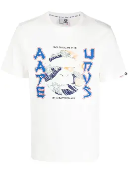 AAPE BY *A BATHING APE®: Футболка с принтом