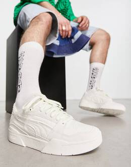 PUMA: Белые кроссовки  Slipstream