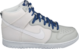 Nike: Белые кроссовки Dunk High