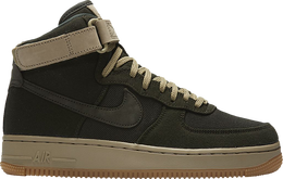 Nike: Зелёные кроссовки  Air Force 1 High