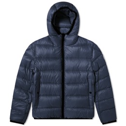 Moncler: Пуховик Myosotis с капюшоном