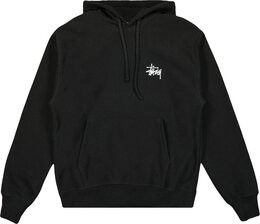 Толстовка Stussy Basic Hood 'Black', черный 1924762 blac | black