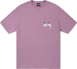 Stussy: Фиолетовая футболка 