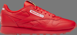 Reebok: Красные кроссовки  Classic Leather