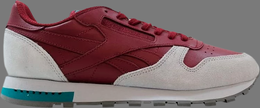 Reebok: Бордовые кроссовки  Classic Leather