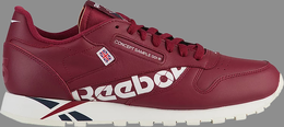 Reebok: Красные кроссовки  Classic Leather