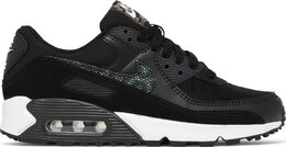 Nike: Чёрные кроссовки  Air Max 90 SE