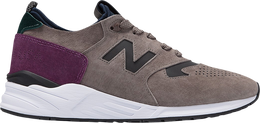 New Balance: Фиолетовые кроссовки 