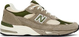 New Balance: Серые кроссовки  991