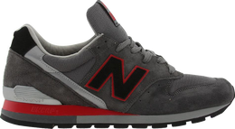 New Balance: Серые кроссовки  996