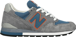 New Balance: Серые кроссовки  996