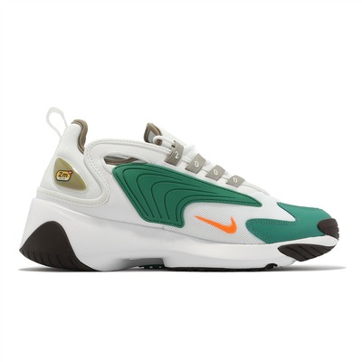 Nike Zoom 2K White Total Orange Green Men Casual Lifestyle fb7165 181 white green orange lpn22726265 LePodium