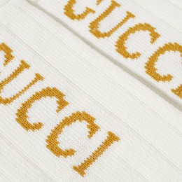 Gucci: Белые носки 