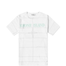 Stone Island Junior: Белая футболка