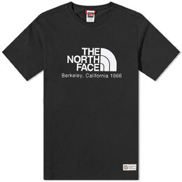 The North Face: Чёрная футболка Berkeley California