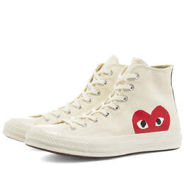 Comme Des Garçons Play: Бежевые кеды 