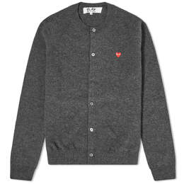 Comme Des Garçons Play: Свитер  Heart на пуговицах