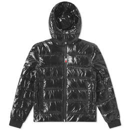 Moncler: Пуховик Cuvellier с капюшоном