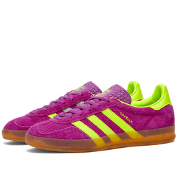 Adidas: Фиолетовые кроссовки  Gazelle Indoor