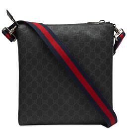 Gucci GG Supreme Messenger Bag 474137 k5rln 1095 black lpn22732232 LePodium