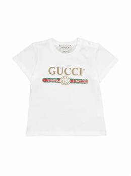 Gucci: Хлопковая футболка 