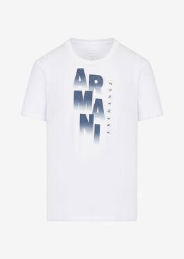 Armani Exchange: Белая футболка