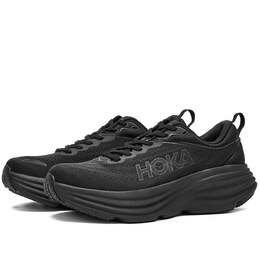 HOKA: Чёрные кроссовки 