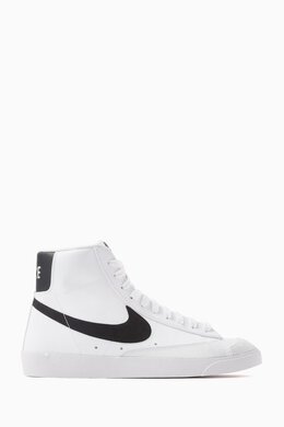 Nike: Чёрные кроссовки Blazer Mid 77